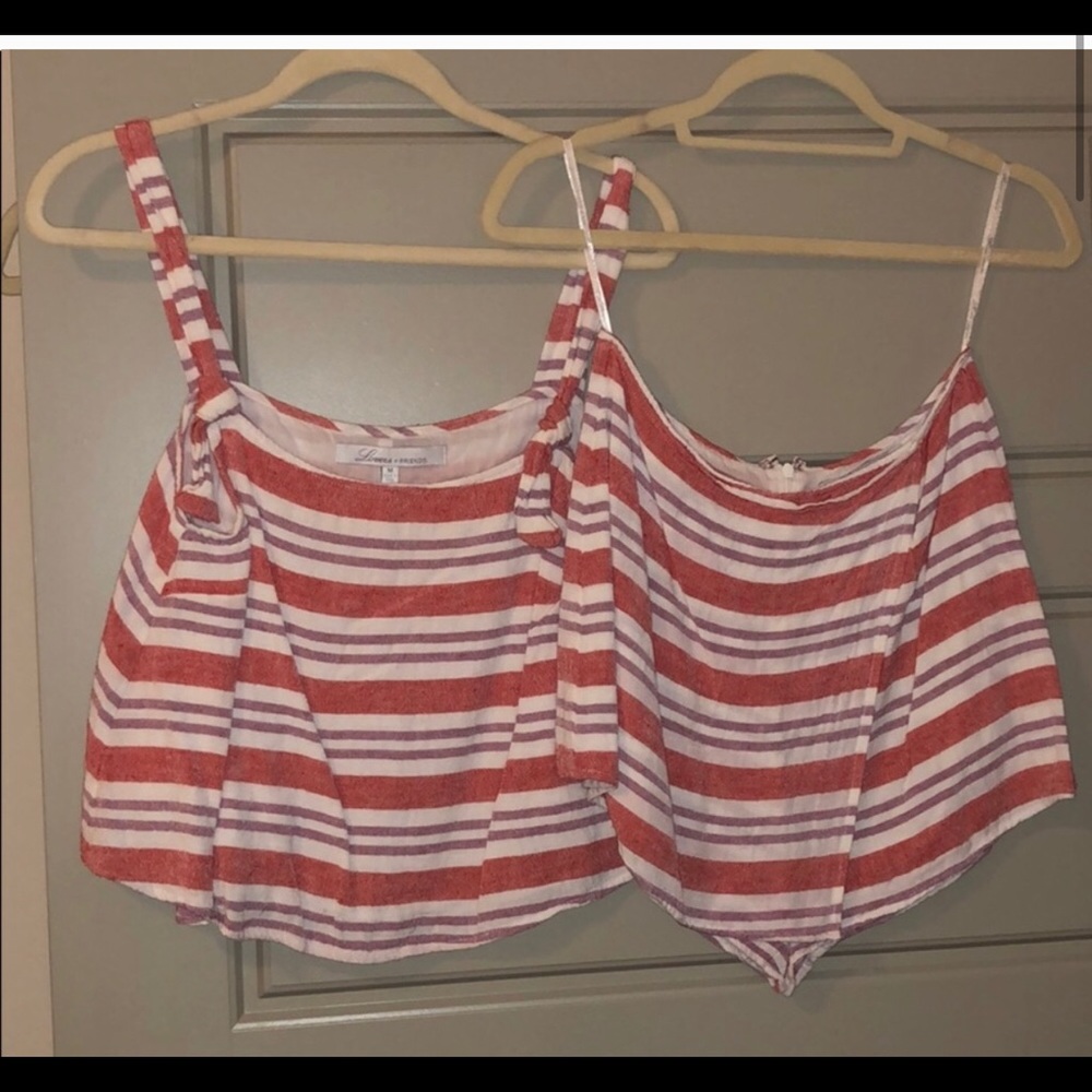 Lover + Friends set tank and skort